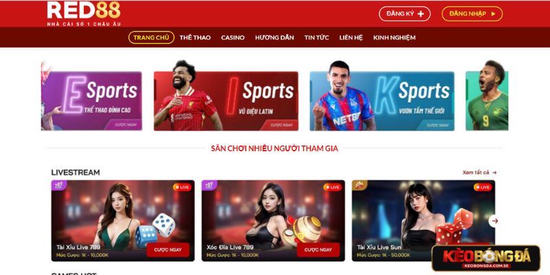 Kho trò chơi nổi bật tại RED88