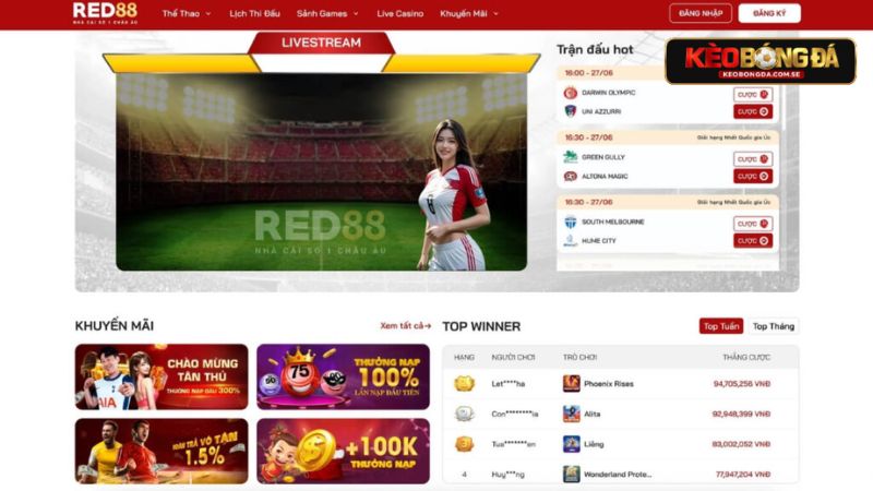 Ưu điểm nổi bật của cổng game RED88