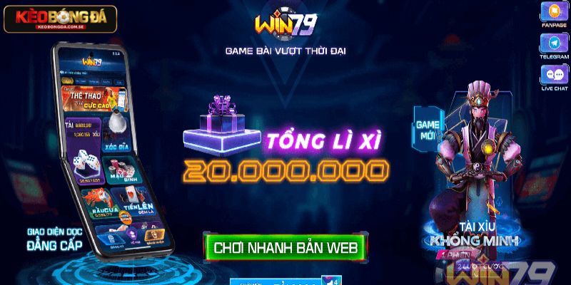 WIN79 được đánh giá là cổng game hàng đầu thị trường nhờ sở hữu kho game đồ sộ