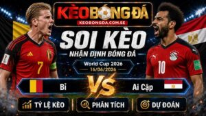 Đội hình dự kiến trước trận Bỉ và Ai Cập