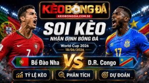 Đội hình dự kiến trước trận Bồ Đào Nha và D.R. Congo