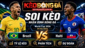 Đội hình dự kiến trước trận  Brazil và Haiti
