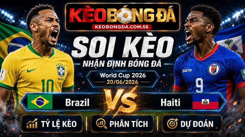 Đội hình dự kiến trước trận  Brazil và Haiti