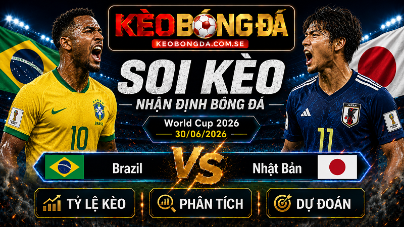 Đội hình dự kiến trước trận  Brazil và Nhật Bản