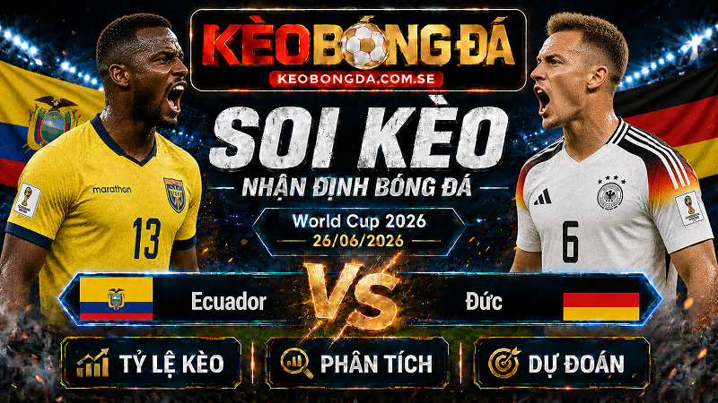 Đội hình dự kiến trước trận  Ecuador và Đức