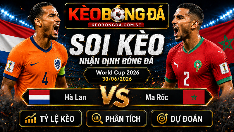 Đội hình dự kiến trước trận  Hà Lan và Ma Rốc