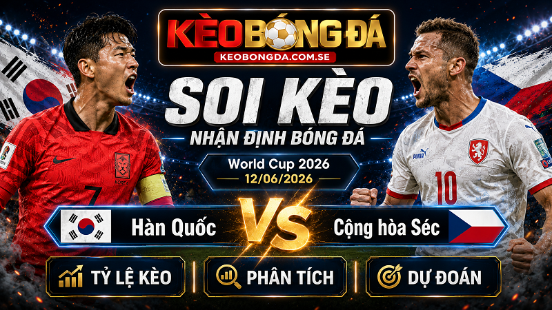 Đội hình dự kiến trước trận Hàn Quốc và Cộng hòa Séc