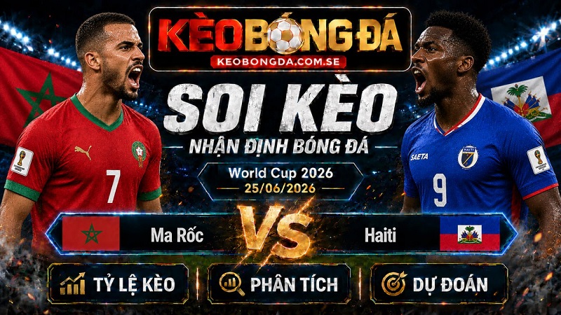 Đội hình dự kiến trước trận Ma Rốc và Haiti