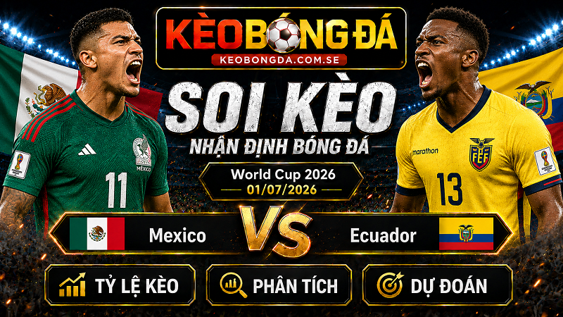 Đội hình dự kiến trước trận Mexico và Ecuador