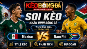 Đội hình dự kiến trước trận Mexico và Nam Phi