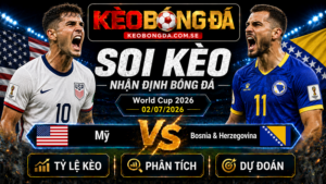 Đội hình dự kiến trước trận Mỹ và Bosnia & Herzegovina