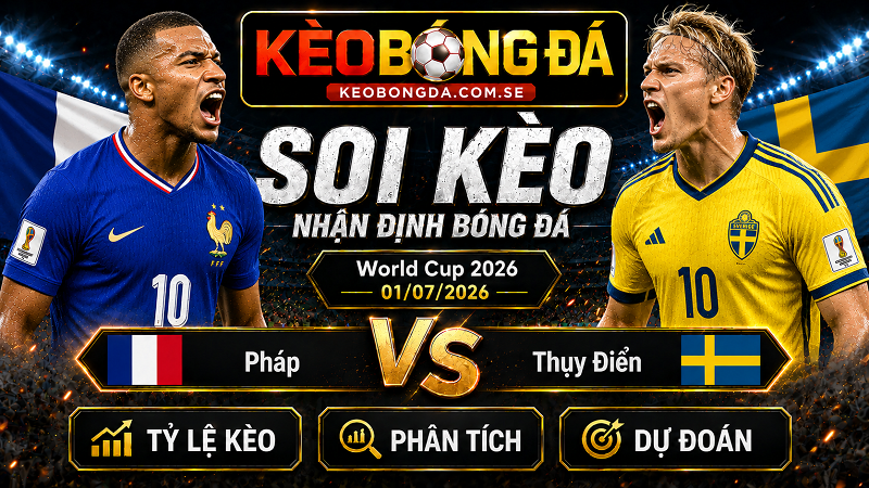 Đội hình dự kiến trước trận  Pháp và Thụy Điển