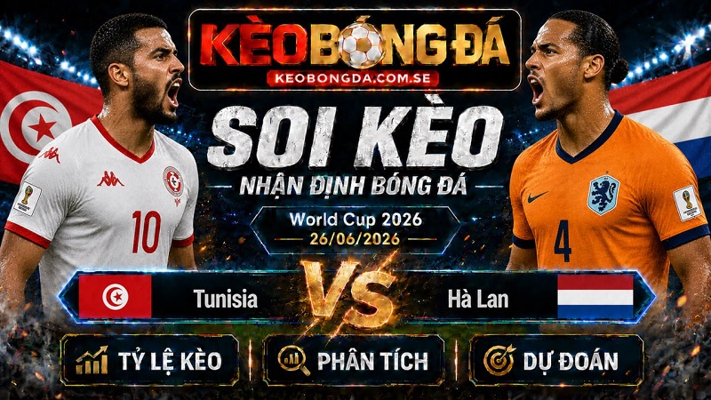 Đội hình dự kiến trước trận  Tunisia và Hà Lan