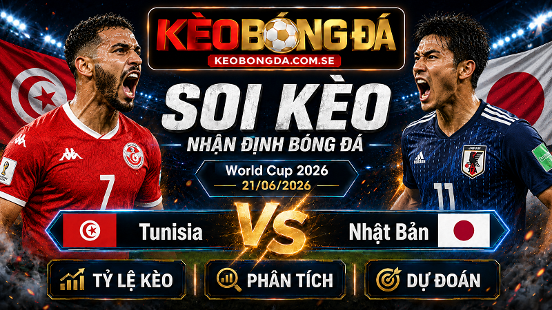 Đội hình dự kiến trước trận Tunisia và Nhật Bản