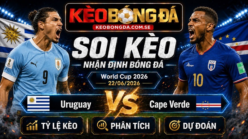 Đội hình dự kiến trước trận Uruguay và Cape Verde