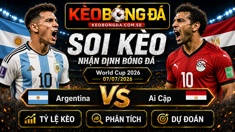 Đội hình dự kiến trước trận  Argentina và Ai Cập