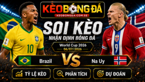 Đội hình dự kiến trước trận  Brazil và Na Uy