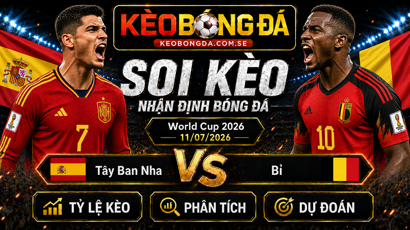 Đội hình dự kiến trước trận Tây Ban Nha và Bỉ