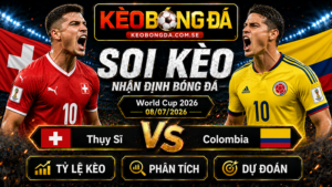 Đội hình dự kiến trước trận Thụy Sĩ và Colombia